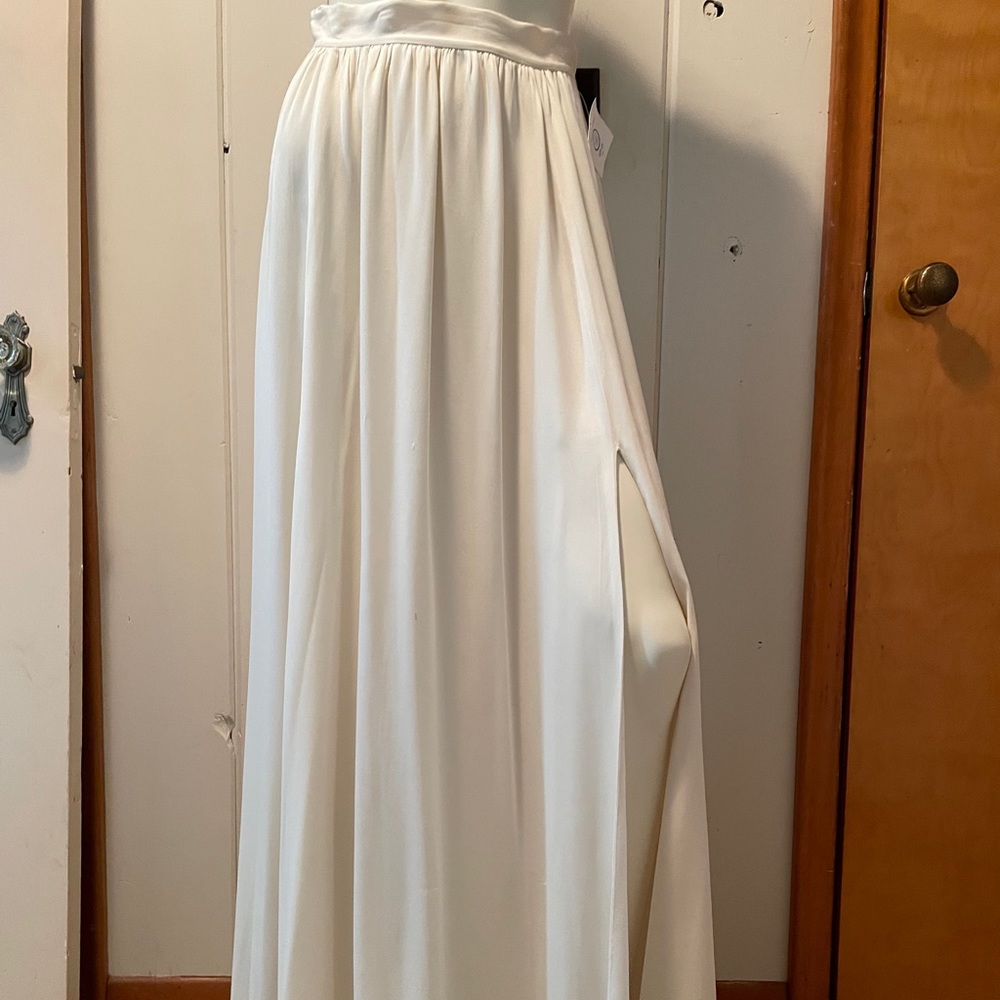 Rachel Zoe ivory maxi / ball gown skirt size 6